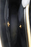 Burberry Black/Nova Print/Leather Top Handle Bag With Strap