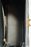 Salvatore Ferragamo Black Python/Crocodile/Ostrich Embossed Leather Sofia Top Handle Bag with Strap
