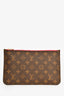 Louis Vuitton Monogram Neverfull Pouch MM with Wristlet Strap