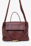 Bottega Veneta Burgundy Leather Ciao Ciao Satchel