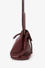 Bottega Veneta Burgundy Leather Ciao Ciao Satchel