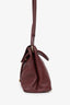 Bottega Veneta Burgundy Leather Ciao Ciao Satchel