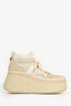 Chloe Cream Platform 'Nama' Sneakers Size 38