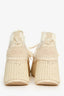 Chloe Cream Platform 'Nama' Sneakers Size 38