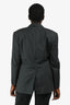 Gucci Vintage Black/White Pinstripe Blazer Size 50 Mens