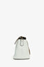 Fendi Light Blue/Grey Leather Medium By The Way Bag with Strap