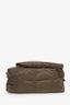 Christian Louboutin Green Khaki Nylon Hold All Bag