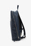 Christian Louboutin Navy Blue/Black Leather Studded Backpack