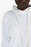 Tom Ford White Terrycloth Bat Wing Hoodie Size XS Mens
