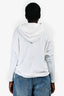 Tom Ford White Terrycloth Bat Wing Hoodie Size XS Mens