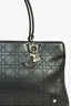 Christian Dior 2004 Black Cannage Leather East West Lady Dior Tote Bag