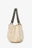 Fendi Beige FF Zucca Canvas Mia Chain Tote