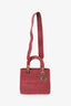 Christian Dior 2020 Pink Cannage Canvas Medium Lady D-Lite With Strap