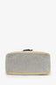 Pre-Loved Chanel™ 2005-06 Yellow/Grey CC Camellia No. 5 Choco Bar Canvas Tote