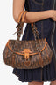 Christian Dior 2006 Brown Diorissimo Trotter Romantique Satchel