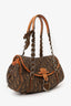 Christian Dior 2006 Brown Diorissimo Trotter Romantique Satchel