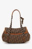Christian Dior 2006 Brown Diorissimo Trotter Romantique Satchel