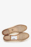 Loro Piana Beige Leather Tassel Loafers Size 37