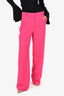 The Kooples Pink Wide Leg Trousers Size 38