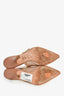 Christian Dior Nude Mesh J'Adior Slingback Heels Size 37