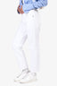 Christian Dior White Straight Leg Jeans Size 2