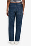 Christian Dior Blue Denim Tapered Jeans Size 2