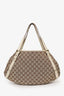 Gucci Beige/White GG Canvas Medium Abbey Shoulder Bag