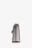 Bvlgari Silver Metallic Karung Medium Serpenti Forever Crossbody