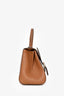 Delvaux Brown Leather Brillant Mini Bag with Strap