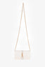 Gucci White Leather Piston Lock Jackie 1961 Mini