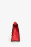 Gucci Red Calfskin Sylvie Shoulder Bag