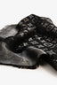 Louis Vuitton Black/Metallic Monogram Silk/Wool Scarf
