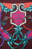 Hermès Burgundy/Multi Cashmere/Silk 'L'instrvction Dv Roy En L'Exercice De Monter A Cheval' Scarf 140