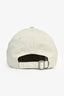 Saint Laurent Grey/White Shadow Embroidered Logo Baseball Cap
