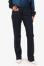 Diane von Furstenberg Navy Straight Leg Trousers Size 2