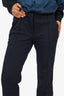 Diane von Furstenberg Navy Straight Leg Trousers Size 2