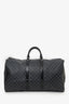 Louis Vuitton 2017 Damier Graphite Keepall Bandouliere 55 With Strap