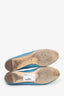 Balenciaga Blue Leather Studded Ballet Flats Size 40