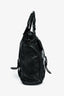 Burberry Black Leather Tote Bag with Strap