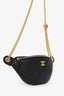Pre-Loved Chanel™ Black Caviar Quilted Sweetheart Bum Bag