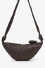 Lemaire Brown 'Croissant' Small Shoulder Bag