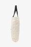 Jil Sander Beige/Black Logo-print Canvas Large Book Tote