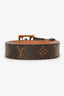 Louis Vuitton Monogram Pattern Square Buckle Belt Size 80