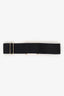 Gucci Black Elastic Fabric Hysteria Buckle Belt
