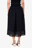 Zimmermann Navy Mesh Midi Skirt Size 0
