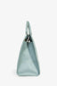 Prada Light Blue Saffiano Leather 'Lux' Tote Bag with Strap