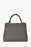 Hermès 2019 Gris Etain Togo Leather Kelly 28