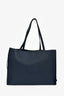 Delvaux Navy Rodéo Calf Leather D Shopper Tote Bag