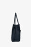 Delvaux Navy Rodéo Calf Leather D Shopper Tote Bag