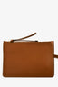 Gucci Brown GG Suede Large 'Gucci B' Shoulder Bag